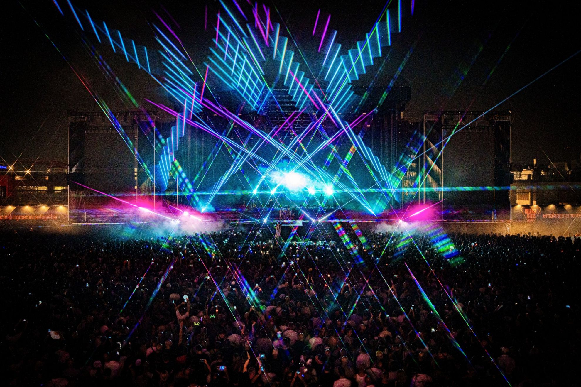 Release Athens Festival 2025 Lit Up the City with Global Icons and CHAUVET Professional Lighting